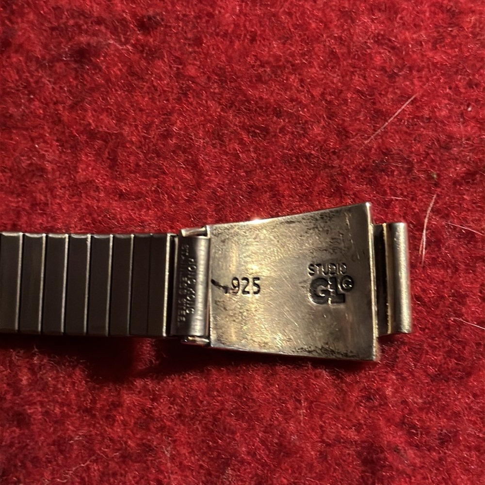 Colorful Inlay watch Bracelet - Picture 2 of 5